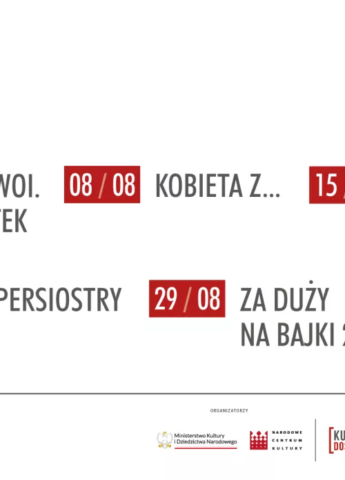 Kultura Dostępna w kinach Helios repertuar cyklu w sierpniu