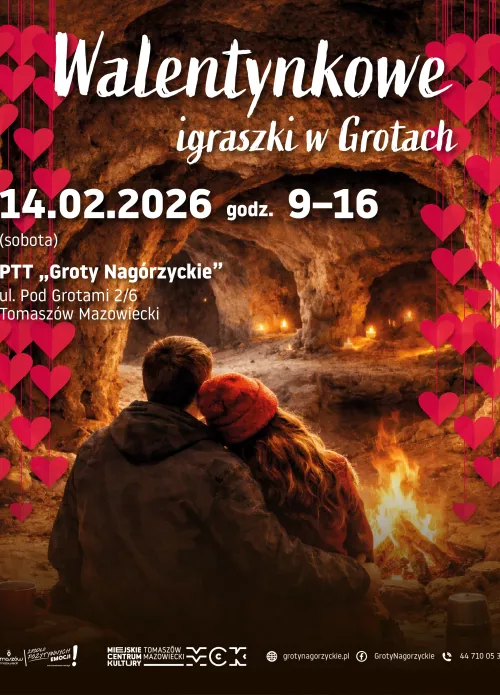 Plakat Walentynki pod ziemią!