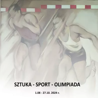 Plakat wystawy Sztuka – Sport – Olimpiada