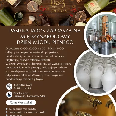 plakat obchody Międzynarodowego dnia miodu pitnego (International Mead Day)