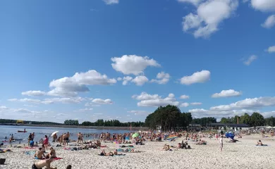 Kąpielisko w Smardzewicach nad Zalewem Sulejowskim