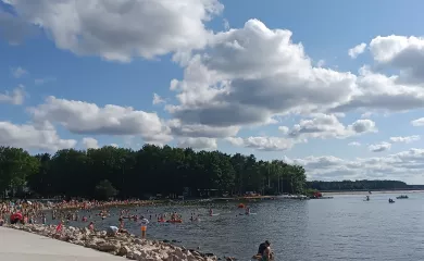 Kąpielisko w Smardzewicach nad Zalewem Sulejowskim