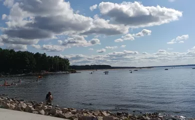 Kąpielisko w Smardzewicach nad Zalewem Sulejowskim